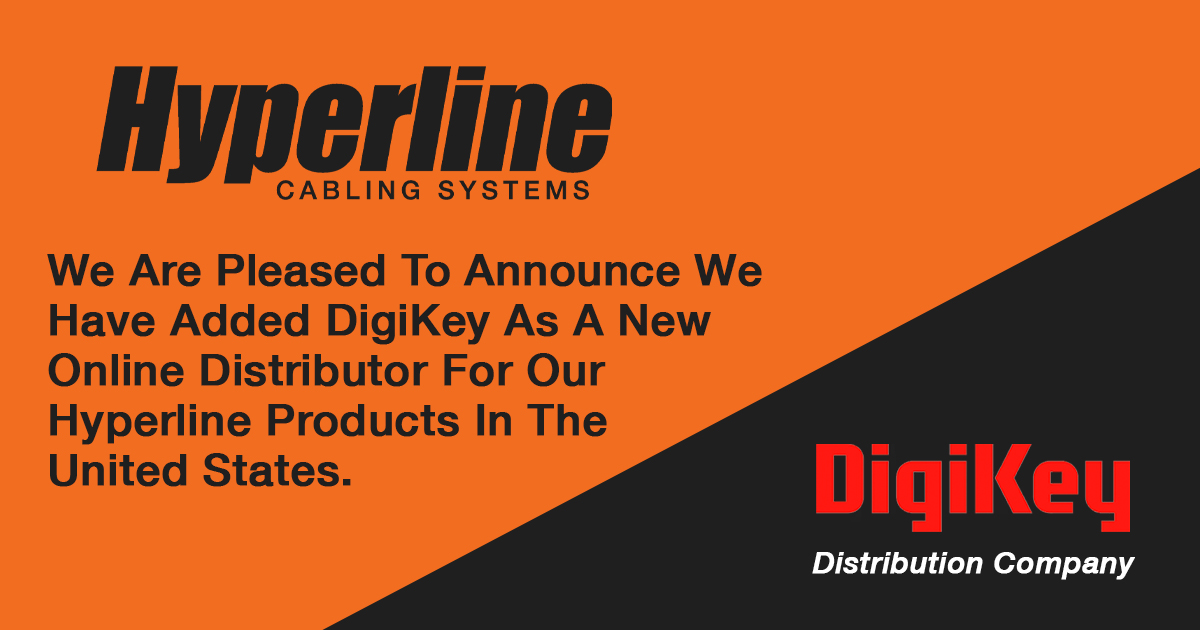We're pleased to announce that our products are now available through our New US Digital Distribution Partner "Digi-Key". Products range from faceplates, keystone jacks, patch panels, and patch cords to category cable for your complete end-to-end solution digikey.com/en/products/re…