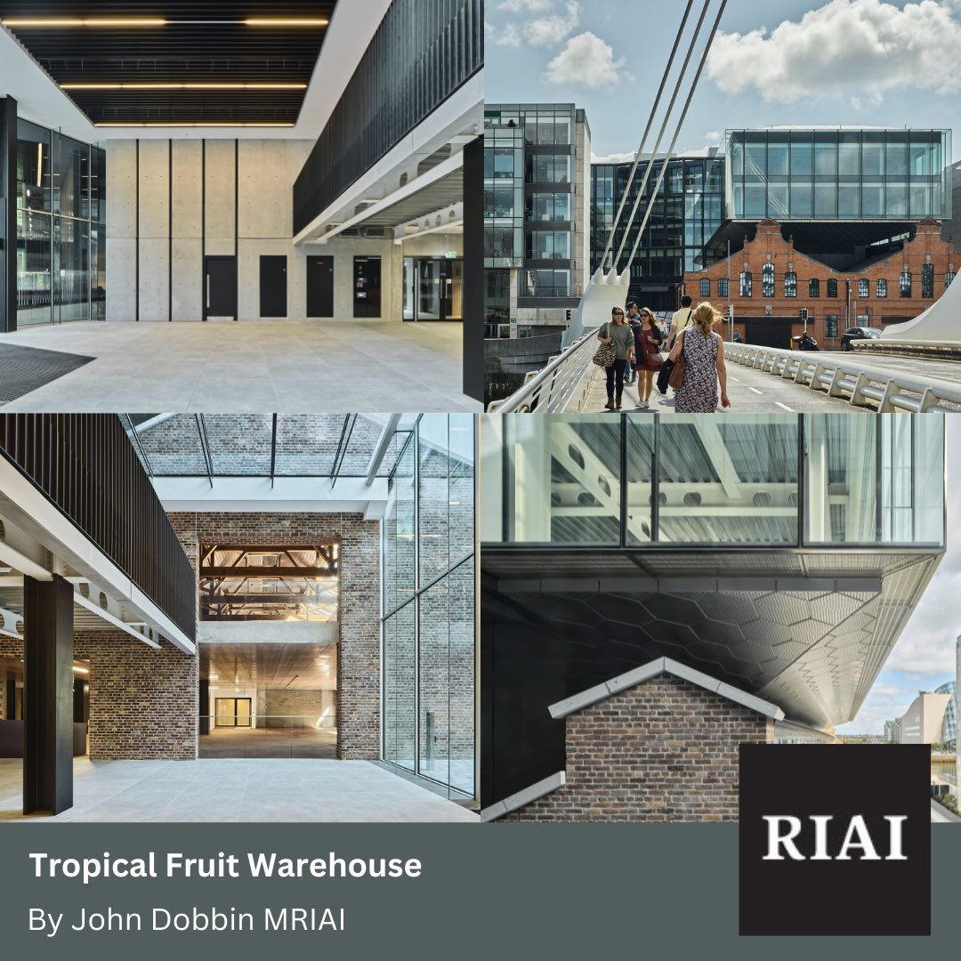 archireland's tweet photo. New Magazine Alert “Towns” !
Tropical Fruit Warehouse
By John Dobbin MRIAI
#newmag #riai https://t.co/Sd2vatJLUg