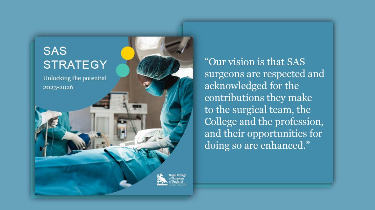 We’ve gained a wealth of insight into the untapped potential of the SAS workforce. Our new SAS strategy recognises the challenges SAS doctors face in realising potential and recommends how we can help maximise their contributions. Read our SAS strategy: ow.ly/77w450P3920