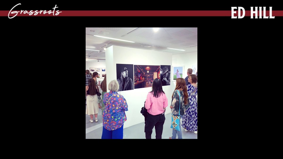 Fantastic photographer <a href="/EdHillPhoto/">Ed Hill</a> recently completed a photo series “Grassroots” in support of Grassroots Music Venues. A selection of the images are being exhibited at <a href="/inspiredAUB/">Arts University Bournemouth | AUB</a> until 7 July, &amp; at <a href="/HoxtonArches/">Hoxton Arches</a> Gallery from 11-14 July. 

You should go and take a look!