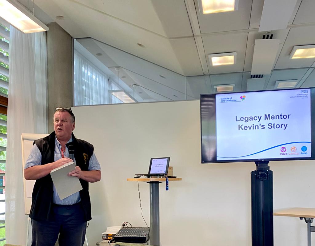 Proud to share my story, at todays ICS recruitment and retention conference.