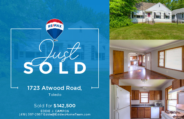 EddieJCampos's tweet image. Congrats to our seller, Ed, for successfully closing on this Toledo home! As always, I'll be making a donation to the Children's Miracle Network Hospitals as part of the Miracle Home Program with CMN and RE/MAX.

#eddieshometeam #realtor #miraclehomeprogram