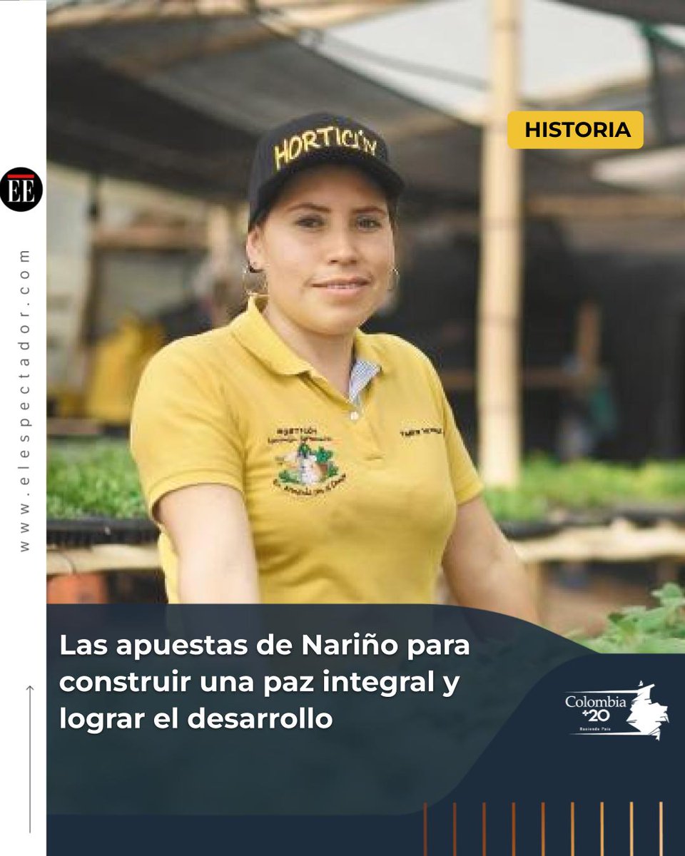 Más de 50 organizaciones y 20.000 habitantes de Nariño se sumaron al Proyecto de Desarrollo Territorial (PDT), una iniciativa apoyada por el Fondo Europeo para la Paz. El objetivo es claro: lograr una estabilidad económica. is.gd/Rvtq5T