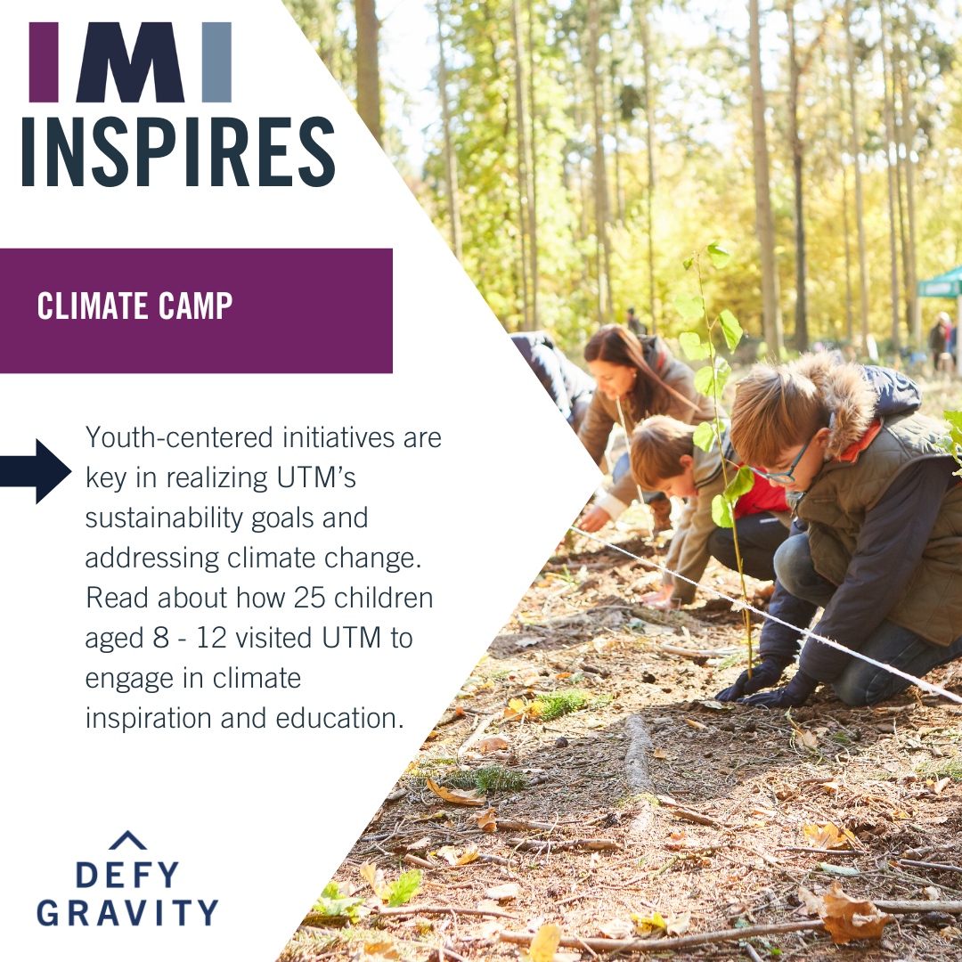 IMIUofT's tweet image. On June 12th, IMI's @UTMMScSM Program and the @SustainableUTM Office launched the first-ever @UTM #ClimateCamp for kids on climate anxiety and climate education through a positive, empowering lens.

Read more: uoft.me/climatecamp
#climatechange #youth #SDGs #environment #uoft