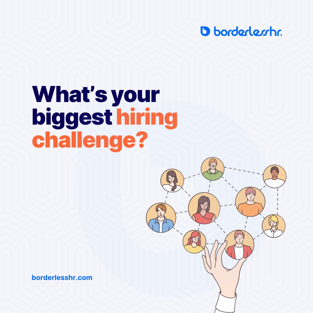 Struggling to attract top talent? 🌟 BorderlessHR can help you source the best global talent! 
✅ Discover their intelligent hiring solution at business.borderlesshr.com and level up your recruitment process!

#HiringChallenges #TalentAcquisition #BorderlessHR #IntelligentSolution