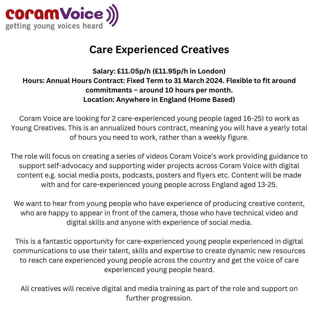 Coram Voice tweet media