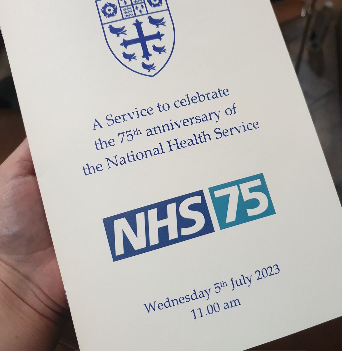 Such a lovely event with our NHS Cadets and volunteers celebrating #NHS75, and all the people who make it, at Westminster Abbey today.

A particularly proud moment watching our brilliant Cadet of the Year @Kyle_NCOTY help lead the procession 💚