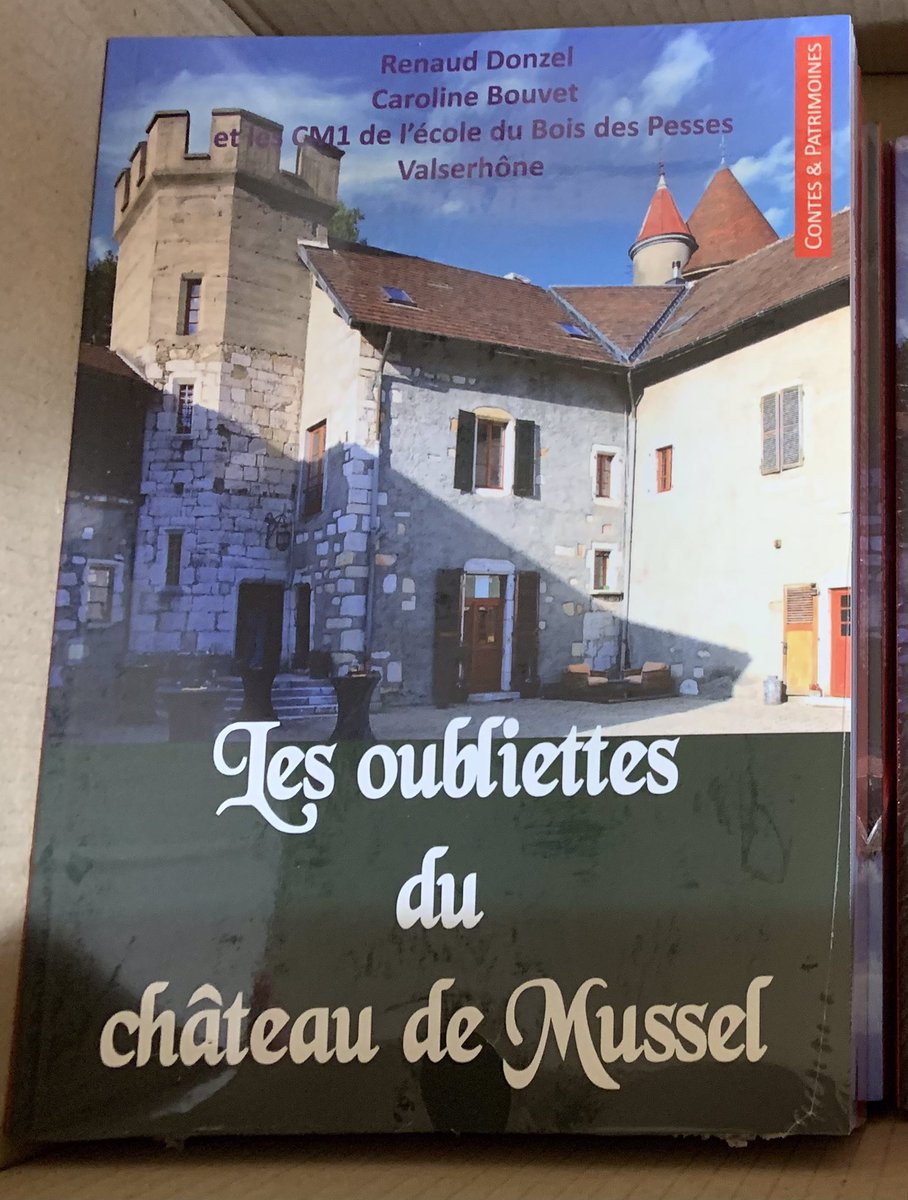 Projet d’écriture des CM1 du BDP : un peu de promo du livre dans la presse locale ce jeudi pour booster la vente. 🤞