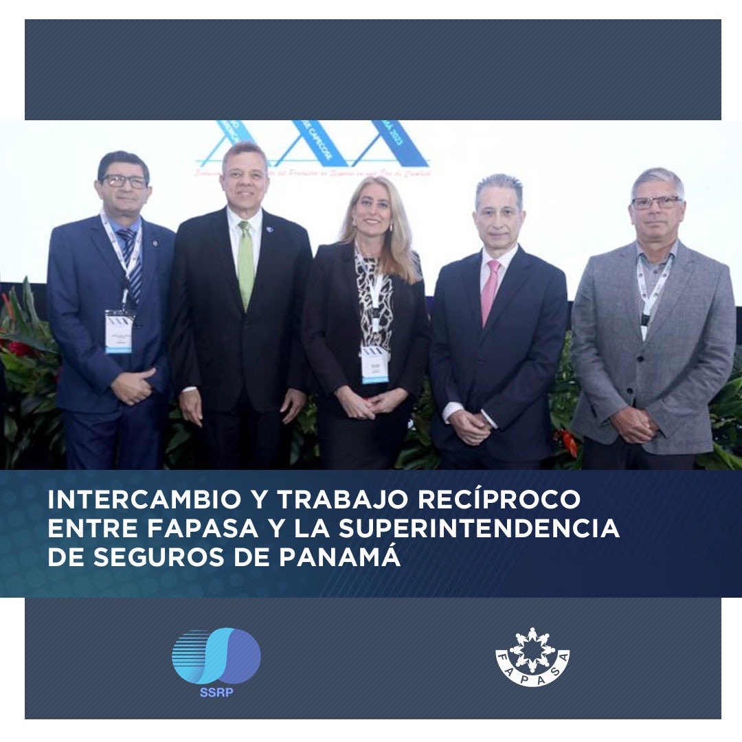 FAPASAOFICIAL's tweet photo. 🌍 ¡Colaboración internacional en el sector asegurador! 🤝✨
 
Durante el XXX Congreso de COPAPROSE en la Ciudad de Panamá, hemos establecido un acuerdo entre FAPASA y la Superintendencia de Seguros de Panamá. 💼🇵🇦
 
#FAPASA #SuperintendenciaDeSeguros #Panamá #Argentina https://t.co/9g3jdMUsLl