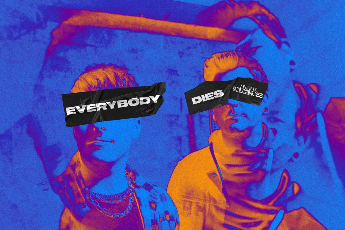 "Everybody Dies" is available at midnight EST. Text us and you might hear some of it early 315-965-2237. 🌋