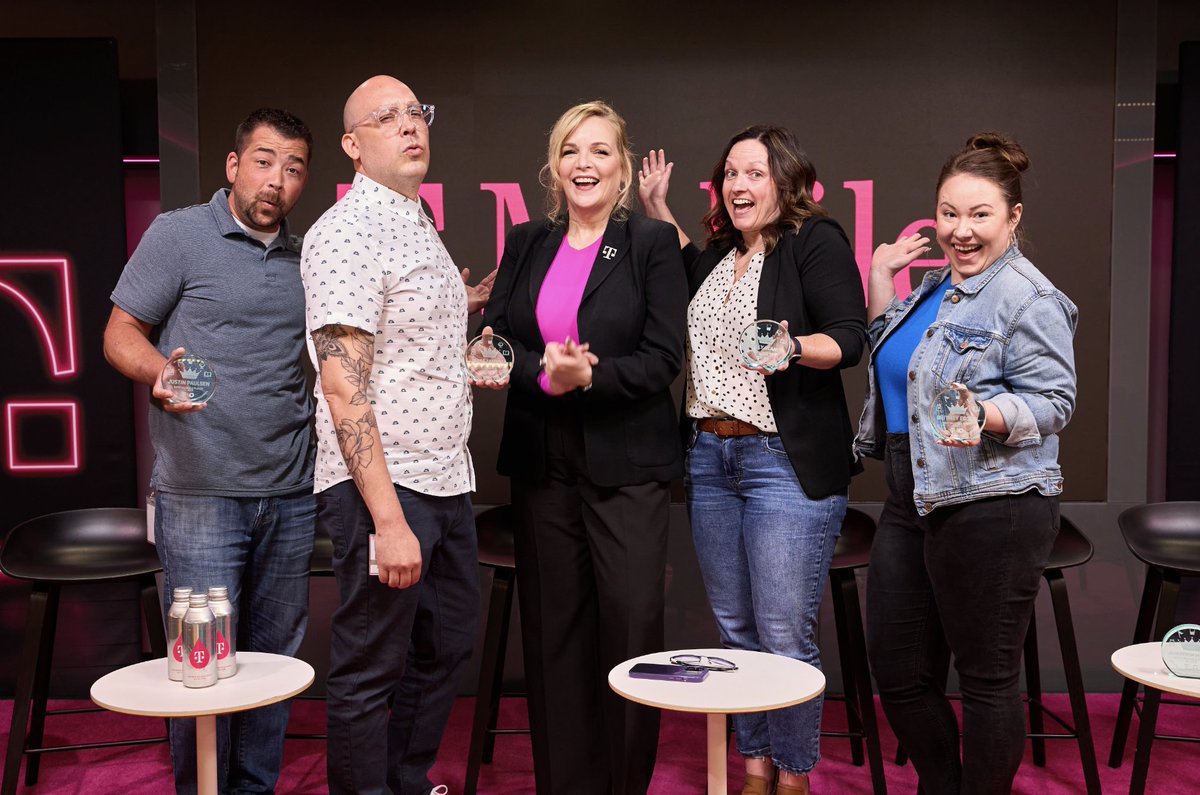 Sharp. Agile. Capable. I could go on about these folks, but the bottom line is without Most Valuable Players like these, you wouldn't find @TMobile showing up with quite the vibrancy we do today. #BestTeamEver #TeamMagenta