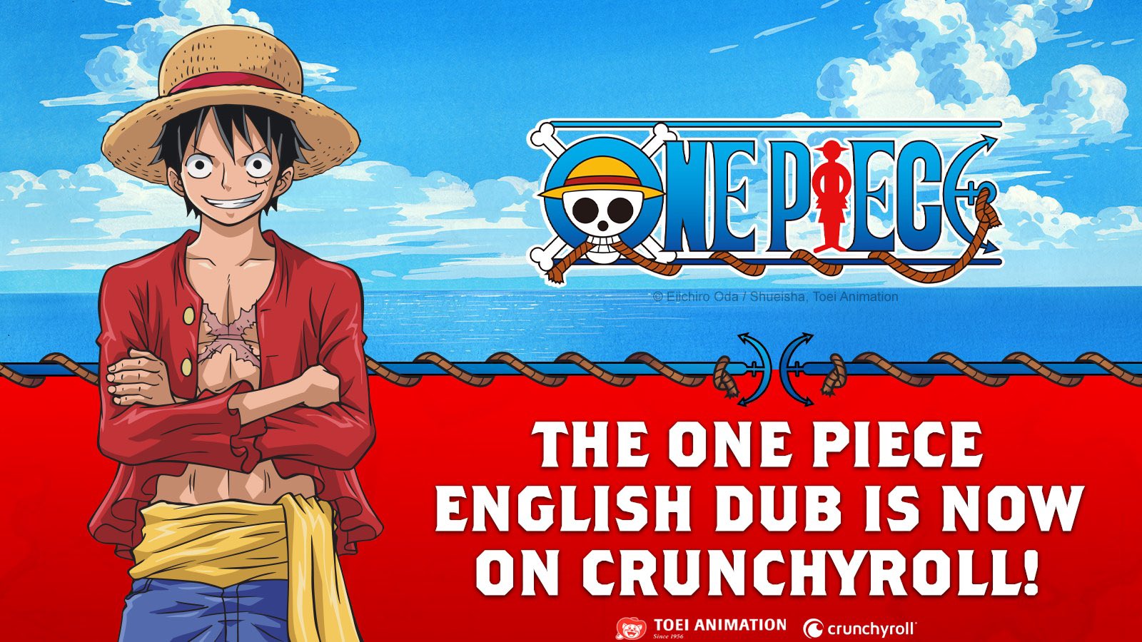 One Piece US on X: THE WAIT IS OVER!🙌 #OnePiece English dubs are now  streaming on @Crunchyroll 🏴‍☠️🎉 Dive into things with episodes 1-976!  WATCH:   / X