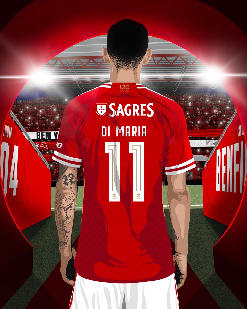 Di María é o novo 11 do Benfica 🪄