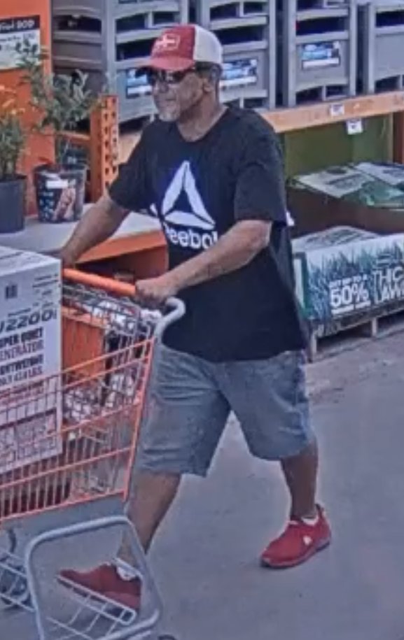 OKCPD's tweet photo. Help investigators identify this subject, wanted for grand larceny. Crime Stoppers with info 405.235.7300/www.okccrimetips.com. Case # 23-41940 https://t.co/6xyn67gsB7