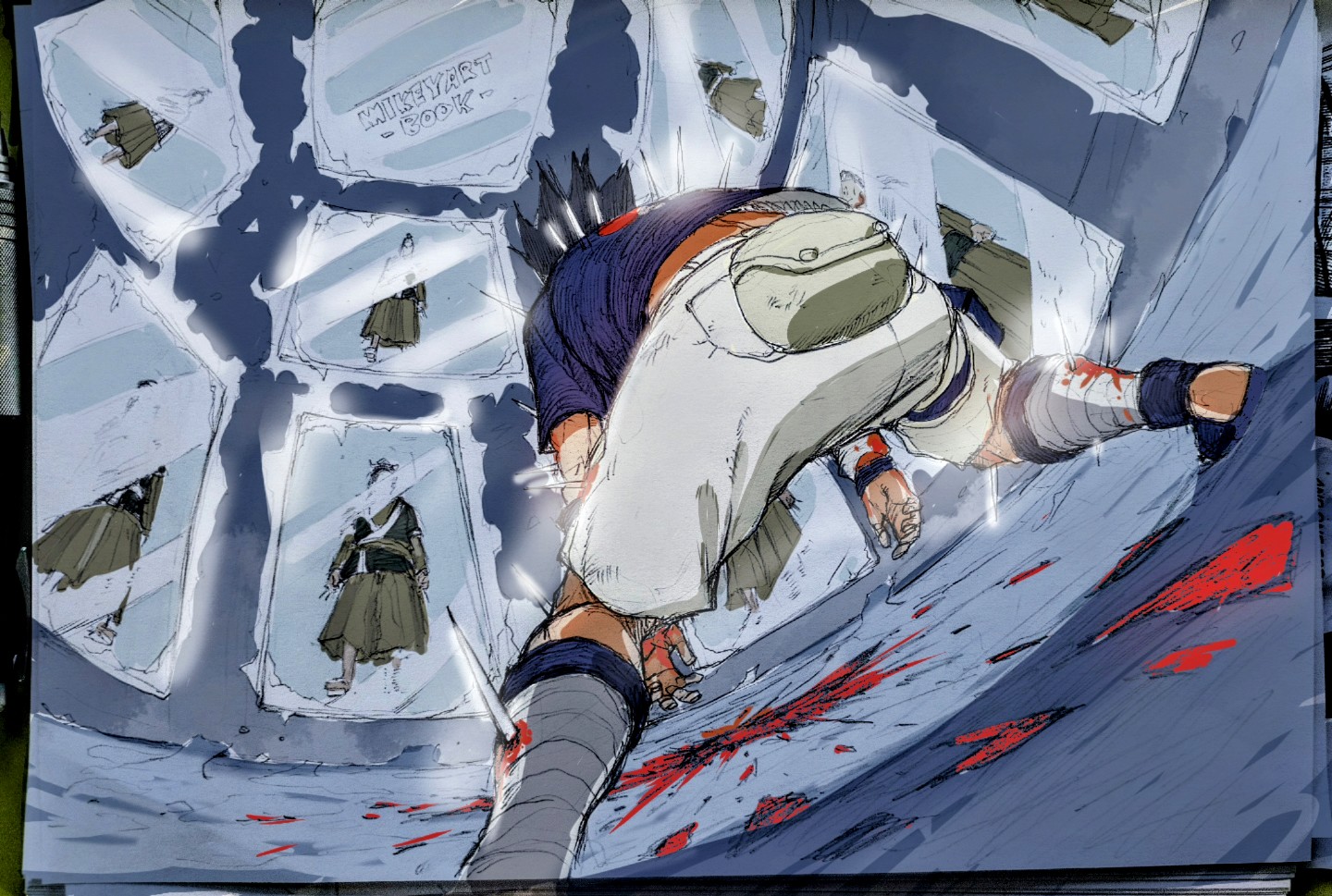 Mikeyartbook on X: POV you are Naruto seeing sasuke dying #NARUTO