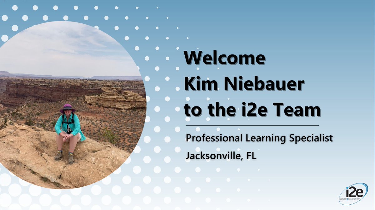 i2eEDU's tweet photo. Welcome @nieb77 to the #i2eTeam!
Kim uses technology as an educator to teach students soft skills and increase their chances of success in a variety of careers.
#EdTech https://t.co/jWvyMUPJdw