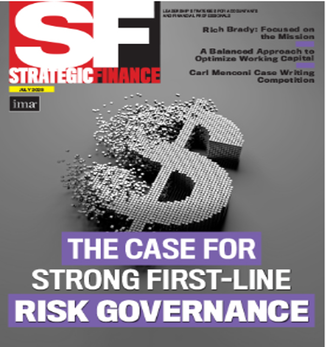 My Linked In post today - weak first line risk governance is the common element in most of the colossal risk governance failures like SVB, Credit Suisse, WorldCom and tens of thousands like them bit.ly/3O09f2i