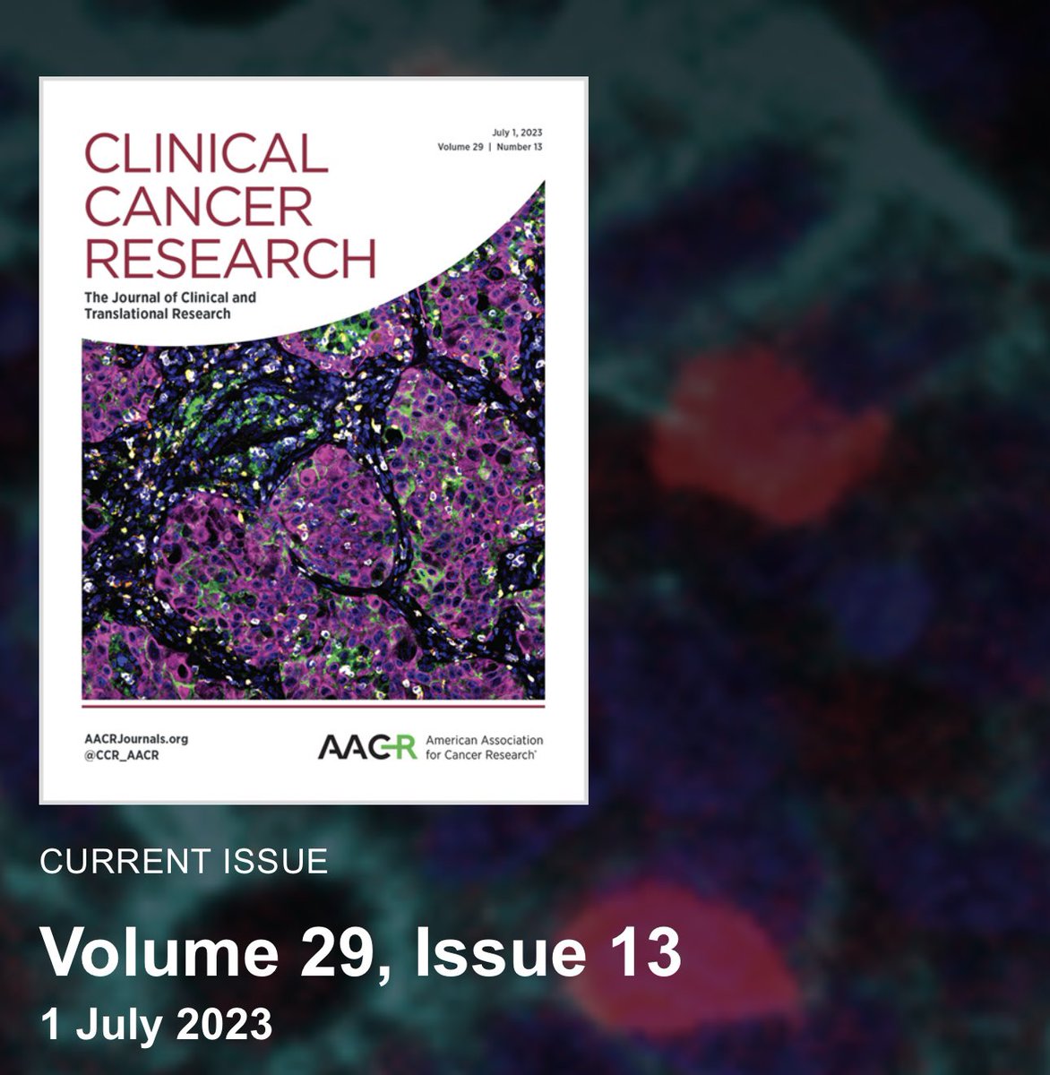 Thanks <a href="/CCR_AACR/">Clinical Cancer Research</a> for featuring our work on the clinico-genomic landscape of #ATM mutations in #NSCLC on this month’s cover! W/@ArielleElkrief <a href="/alessi_joao/">João Alessi, MD</a> <a href="/XinAnnWang/">Xinan Wang</a> <a href="/DanaFarberNews/">Dana-Farber News</a> <a href="/MSKCancerCenter/">Memorial Sloan Kettering Cancer Center</a> 
<a href="/OncoAlert/">OncoAlert</a> #LCSM
Read more about this effort here: shorturl.at/bjlX2