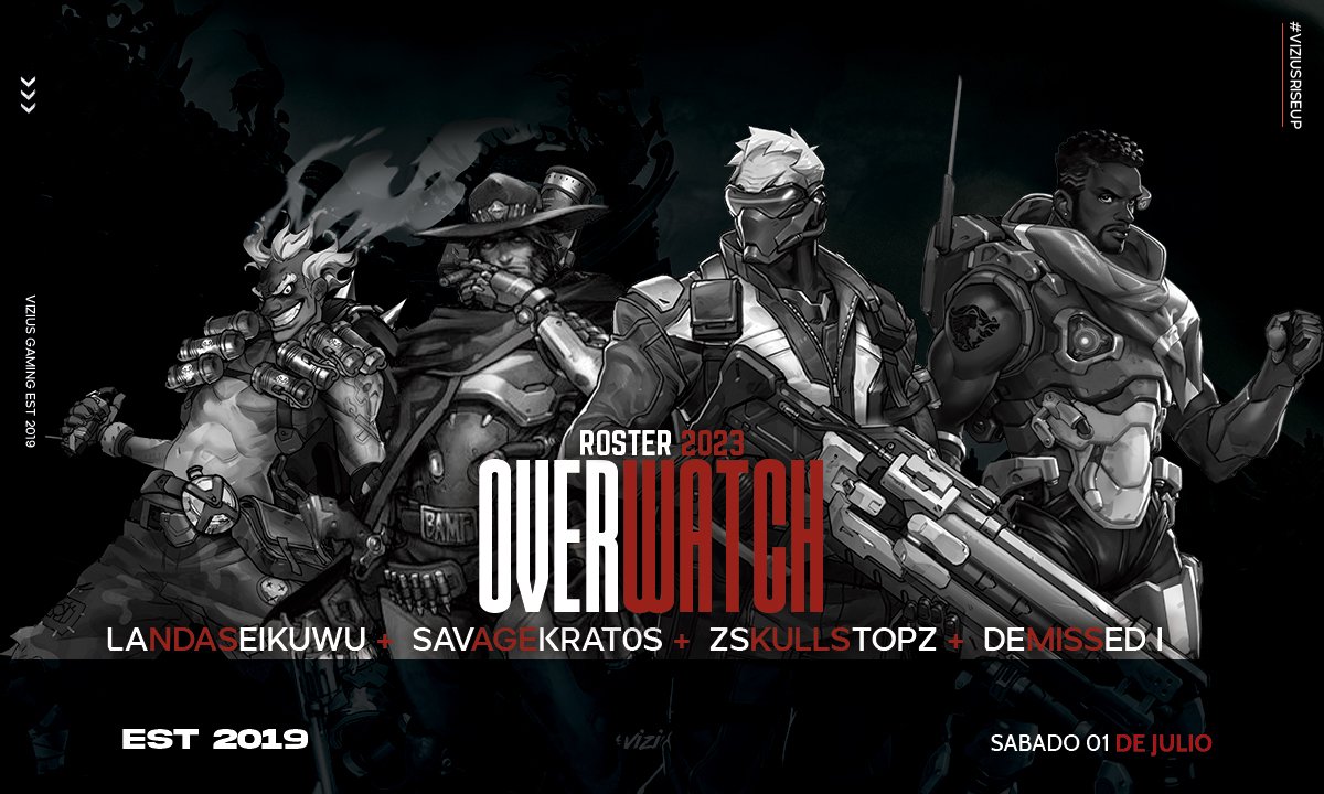 ViziusGG's tweet photo. ¡En hora buena a nuestros nuevos jugadores!

Esperamos disfruten su estadía en este su nuevo hogar.

¡Bienvenidos a Vizius Gaming!

@KyoHyperSm
@ESPECTRO400
@JrKratosj1123
@BlinkDiff
@Skull_nvr
@TeeDemi
@Daanthee_unu
@Darkisharbor117

#GoVZG #Overwatch2 https://t.co/cVxSgzPvE8