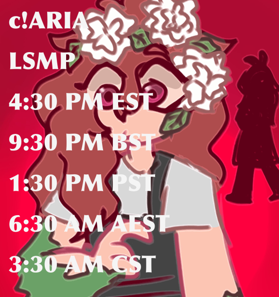 kekonaut_'s tweet photo. Hey Yo!! I heard there's a moss eating person around here?
Aria?? yea!! I heard you can catch her on LampSMP [ @lsmp_official] on the times below!! 

[no im not streaming bedrock<<<]
art creds to @CharismaticTric https://t.co/Kovzmh3v9S