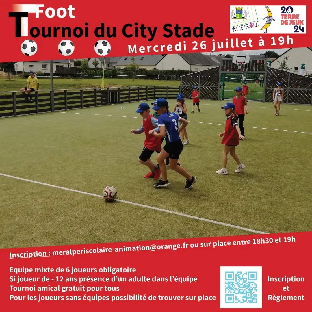 Tournoi Foot du City Stade 
#Mayenne #TerredeJeux