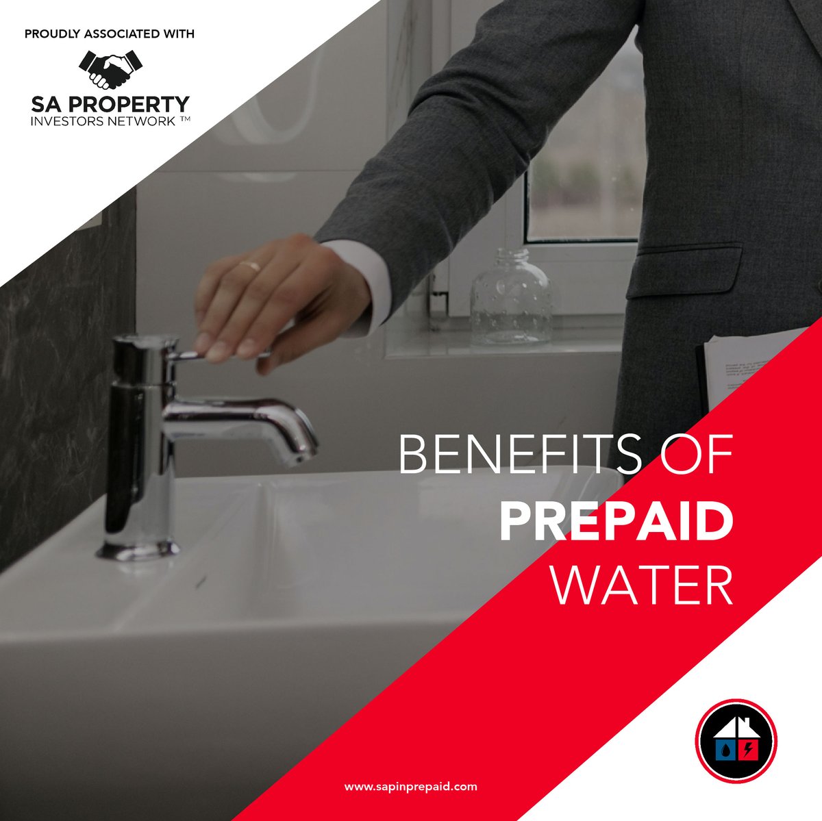 We know that Prepaid Meters have many benefits!

Get in touch with us for more information on how to go about installing a prepaid water meter on your property.

sapinprepaid.com | info@sapinprepaid.com

#SAPINPrepaid #sapropertynetwork #SAPIN #PrepaidWater #LinkInBio