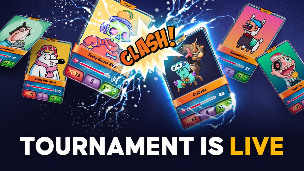 TOURNAMENT IS LIVE! Our first live tournament is now underway on the BNB Chain mainnet! Join the 'BNB Chain Tournament' with a prize pool of 1,000 #BUSD lasting for 20 days. At the end of the tournament, the top 20 players sharing the leaderboard will win exciting rewards.…
