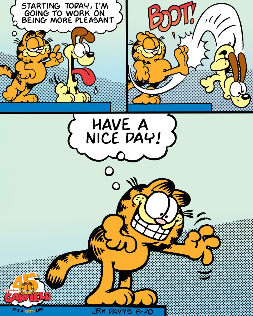 Garfield - Cats are poetry in motion. Dogs are gibberish in neutral.