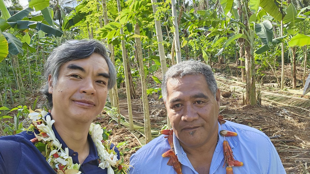 A #Wallis: rencontres avec les élus et les jeunes, visites de projets (éducation, santé, eau et agriculture) et comité de pilotage de la stratégie numérique financée par l'#UnionEuropeenne à hauteur de 20M €.