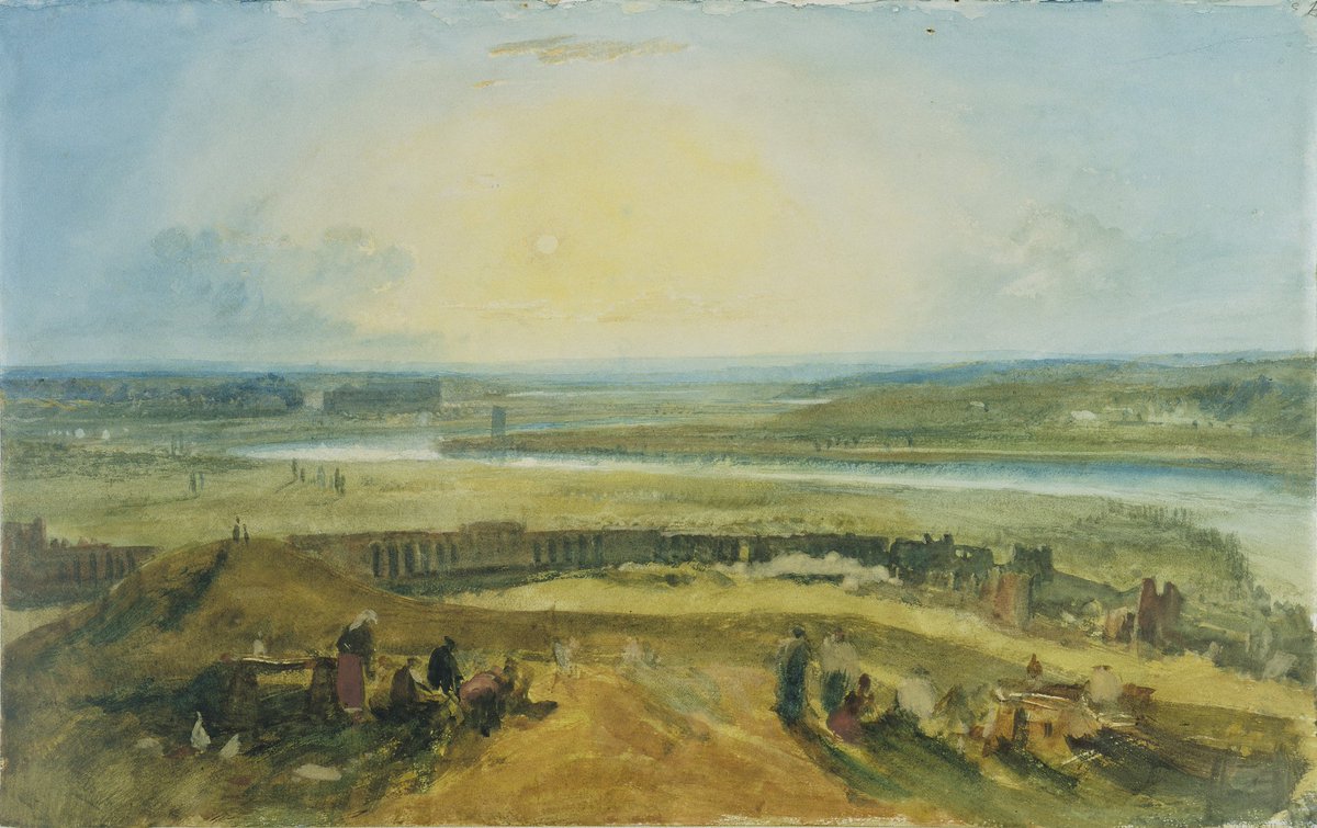 You can see how breathtakingly beautiful his watercolours are in the intimate setting of  JMW Turner's own home in Twickenham from Saturday, in the exhibition Seeing the Light. #art #exhibitions