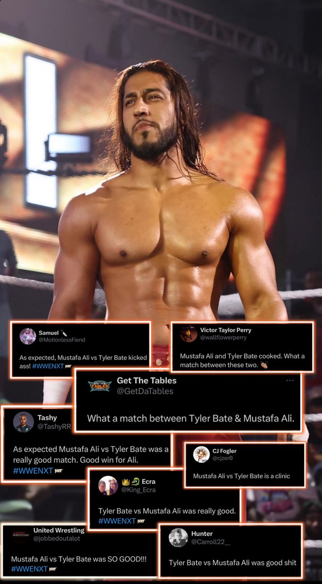 Mustafa Ali tweet media