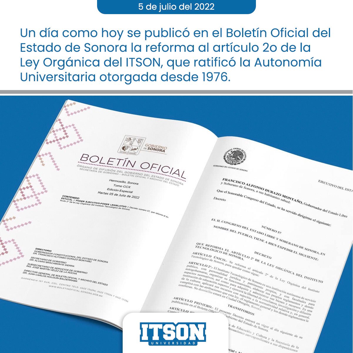 ITSON Universidad tweet media