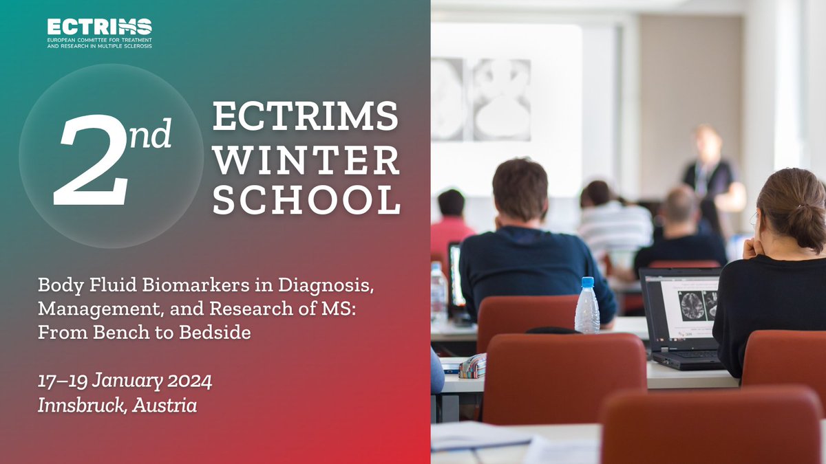 ECTRIMS's tweet photo. ⏰⌛️ Tick tock! Hurry up! Only 3 hours left! Applications for our 2nd ECTRIMS Winter School close today at 23:59 CEST. Don't miss out on this incredible opportunity! Apply now! ➡️ https://t.co/TKiFV5qzmV

#ECTRIMSWinterSchool #ms #multiplesclerosis https://t.co/xEP0UEM1Fj