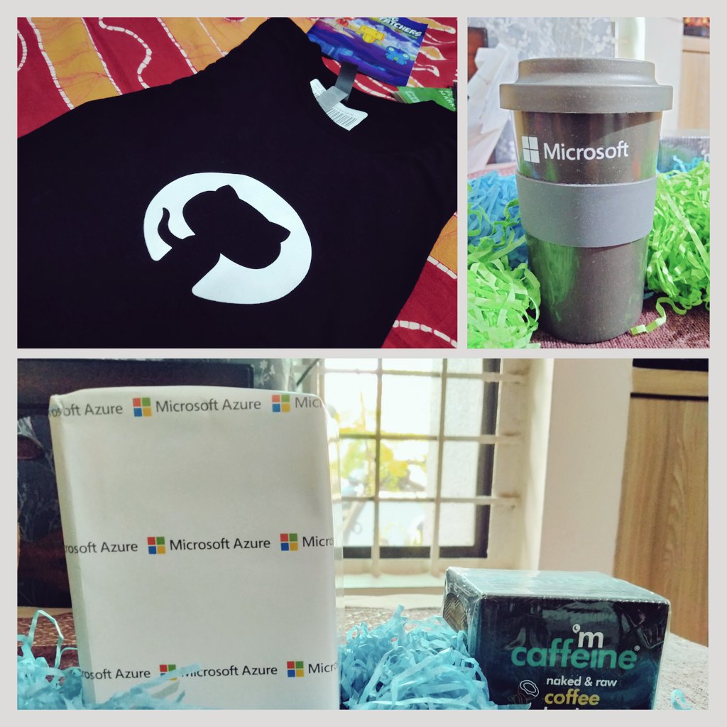 Anushka__Saxena's tweet photo. @thecloudfolk Cloud Bootcamp 2023 was such an enriching experience🤩
#Cloud became my playground as I hosted an Azure ☁️session &amp; collaborated with my team to build 2 projects on Azure. The #Swag box(es) I got as a token of appreciation are beyond amazing! Thanks a ton team CCG❤️ https://t.co/LIPVjXBggR
