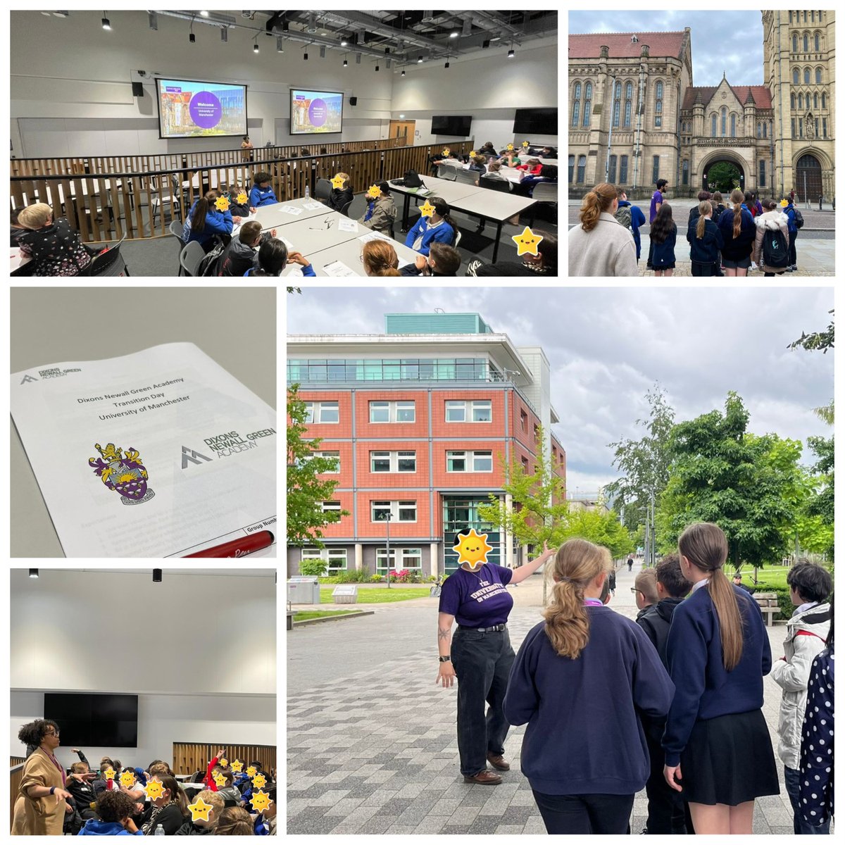 DixonsNGA's tweet photo. Just wrapped up an amazing Transition Day. Our future students had an unforgettable experience @OfficialUoM, exploring the campus, meeting teachers, and gaining insights. Excited to welcome the Class of 2028 in September! #TransitionDay Read more: https://t.co/7chmWHx4vY https://t.co/TrgBJpVN0v
