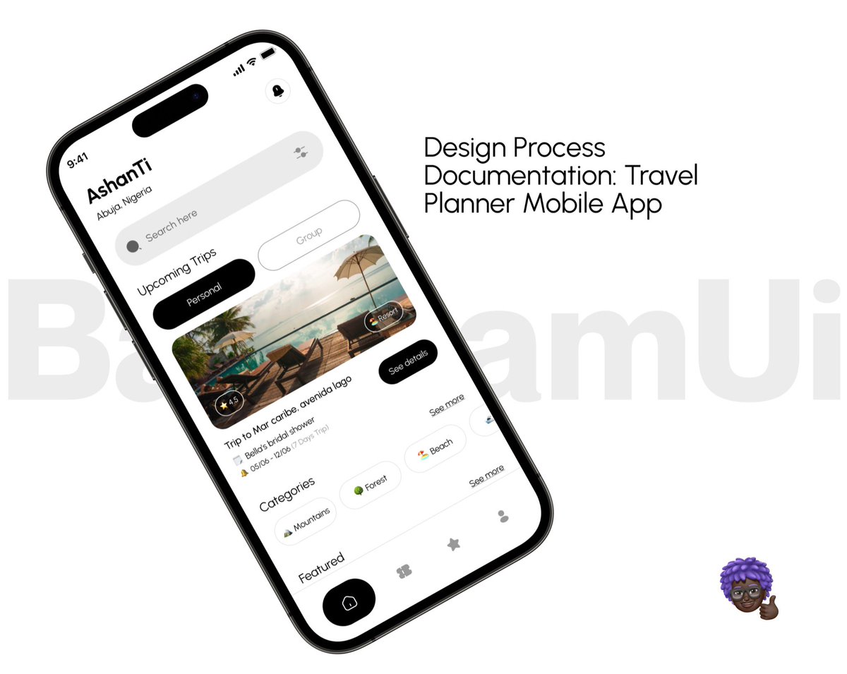 🚀 Sharing my process for creating design concepts.

While it's a handy approach for personal projects, I don't recommend it for client work.🌍

#uiuxdesign #uidesign #Travelapp #travel