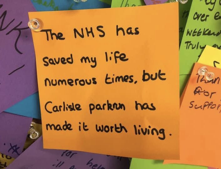 Happy 75th birthday <a href="/NHSuk/">NHS</a> We can’t wait to celebrate with you this Saturday! #loveparkrun #NHS75parkrun #NHS75 #NHS75birthday