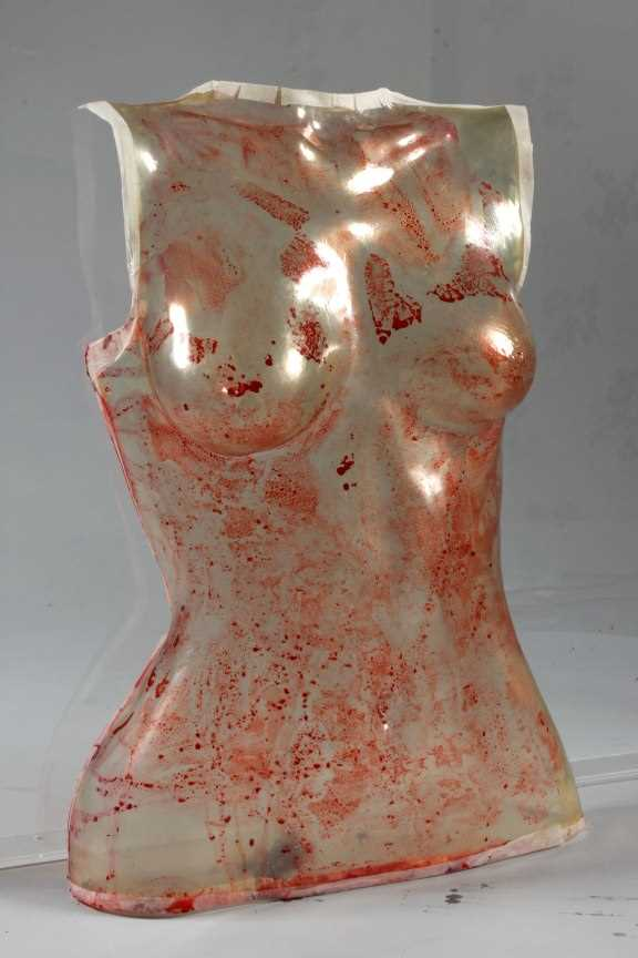 the broken glass torso from alexander mcqueen ss 96