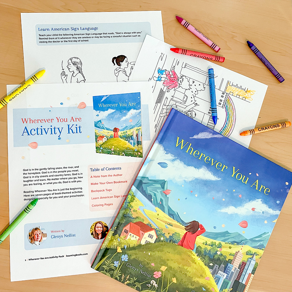 No matter what we face in life, we don’t have to face it alone. Download the free Wherever You Are Activity Kit to help kids always remember that no matter where they go, God is with them. @glenysnellist @sianjart bit.ly/3NrnrzZ