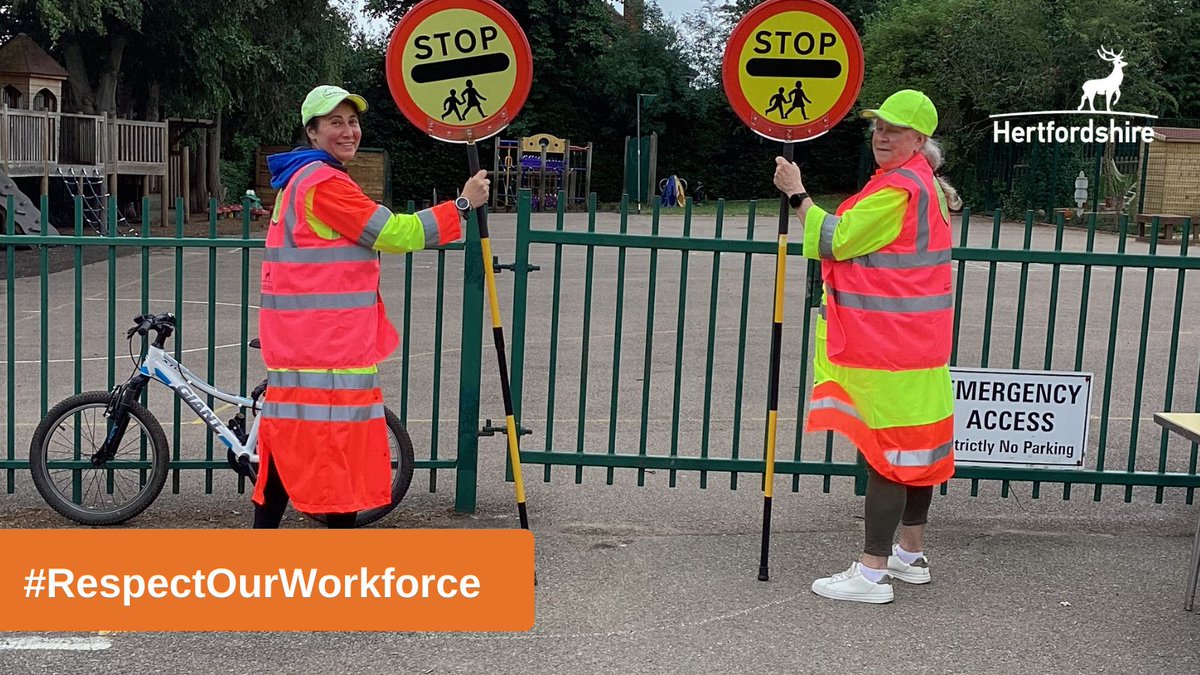 roadsafetyherts's tweet photo. Thank you for making a School Crossing Patrol smile 😊by respecting them. You’ve also helped children to travel actively and safely school journeys.
#RespectOurWorkforce
@Herts_Highways https://t.co/0z7BUHJTDj