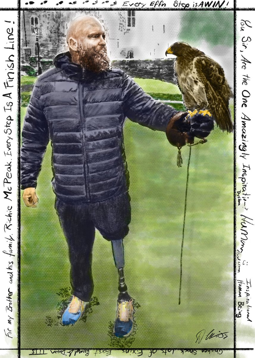 FiloFoomp's tweet photo. @McpeakRichie Love ya brother. I can’t say it enough, you are a legend we are witnessing. I’m proud of you brother, massive love for you and your team. You guys have done so much good. Please feel free to make prints and raise some funds for whatever you and your team needs. #STUMPMAN https://t.co/TVP6b8X6uq