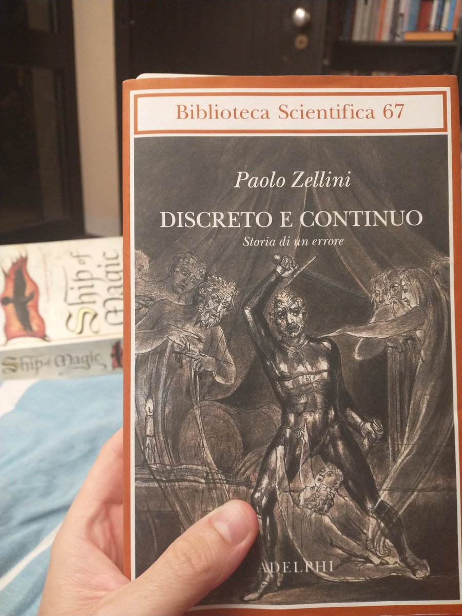 An interesting dive into the philosophy of continuous vs discrete mathematics! Unfortunately in Italian #maths #Philosophy #modeling 
Background not unintentional