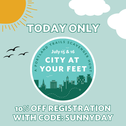 The sun is finally shining! ☀️ To celebrate, we want to give you a sunny day discount to our City at Your Feet scavenger hunt on July 15th &amp; 16th. Register today, use the code SUNNYDAY at checkout, and we'll take 10% off your total! Sign up here: cayf2023.eventbrite.com