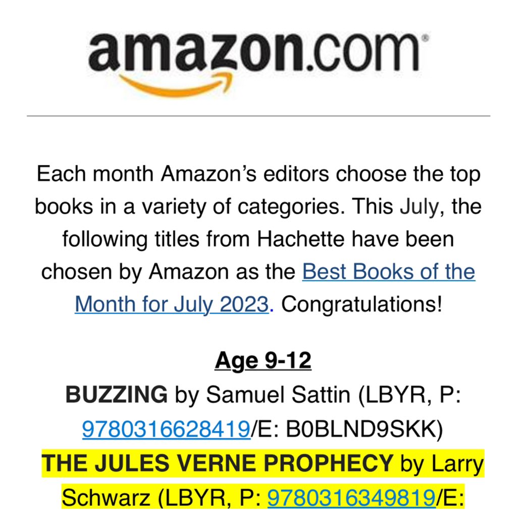 So proud!! Thank you <a href="/amazon/">Amazon</a> !