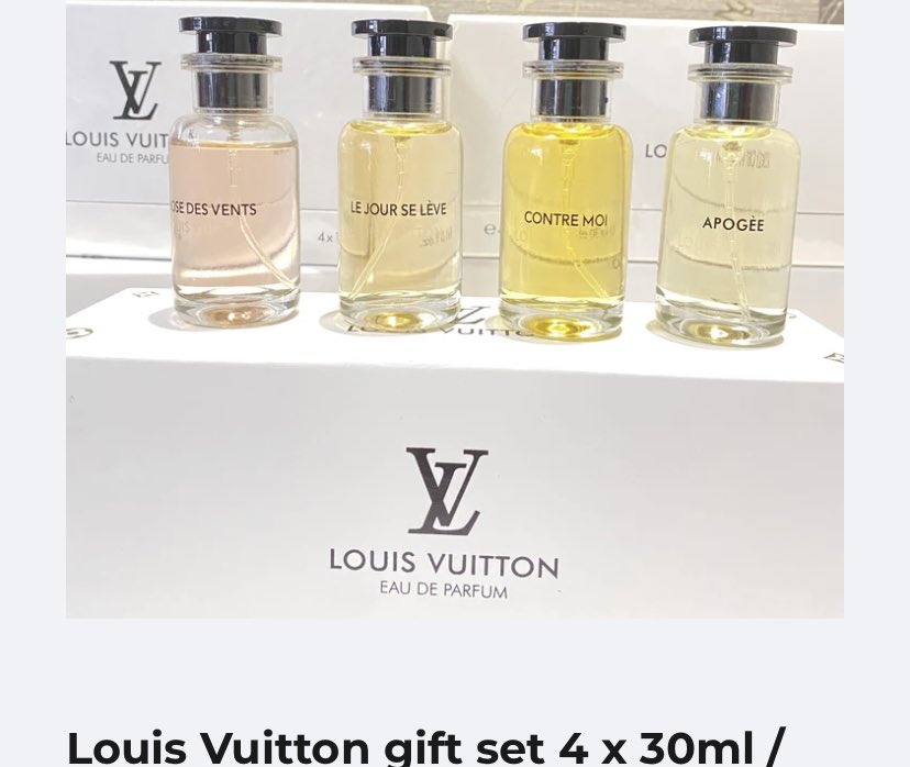 Louis Vuitton Mini Gift Set - 4 x 30ml