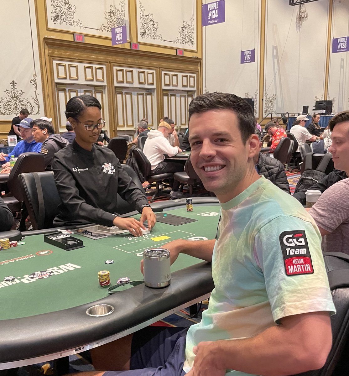 I have entered the @wsop Main Event! Giveaway based on my finish: 1st: $1,000,000 Final Table: $100,000 Top 100: $10,000 Cash: $2,500 Bust: $1,000 Retweet + follow me to enter