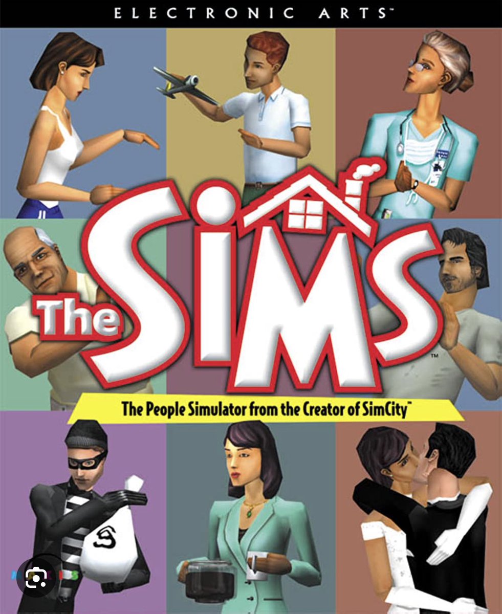lifeofsimsyt's tweet photo. A moment of nostalgia! π₯Ή And currently this cover says a lot about the things you can do in The Sims. π. #thesims #sims4 #sims2000 #sims4player https://t.co/KOtyMt7eIo