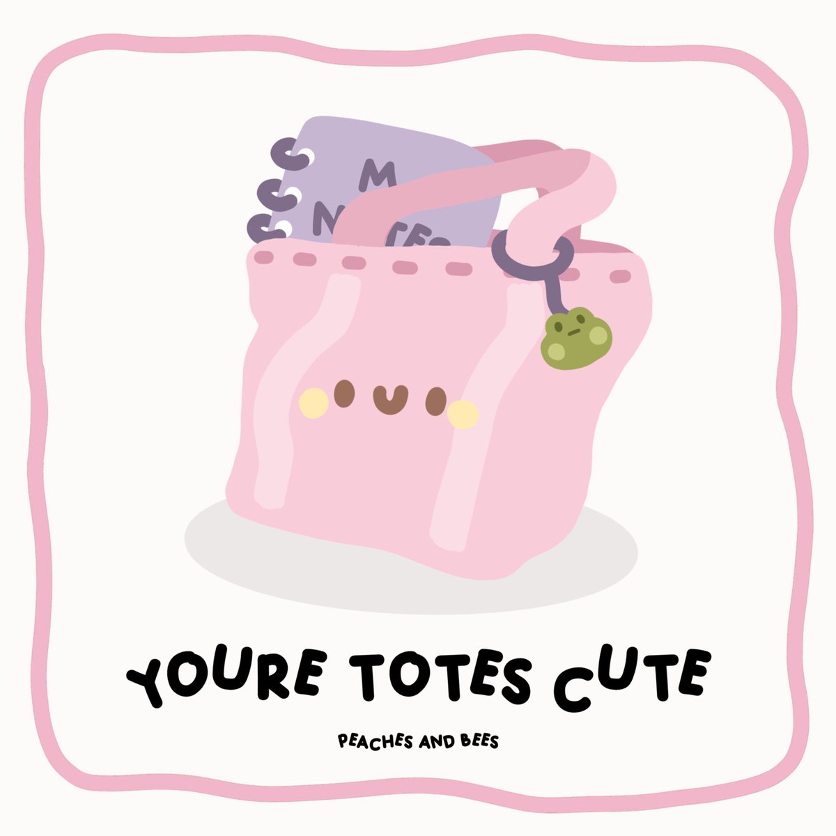 PeachesAndBees's tweet photo. You’re totes cute 👀🌷 https://t.co/BZTXacvimb