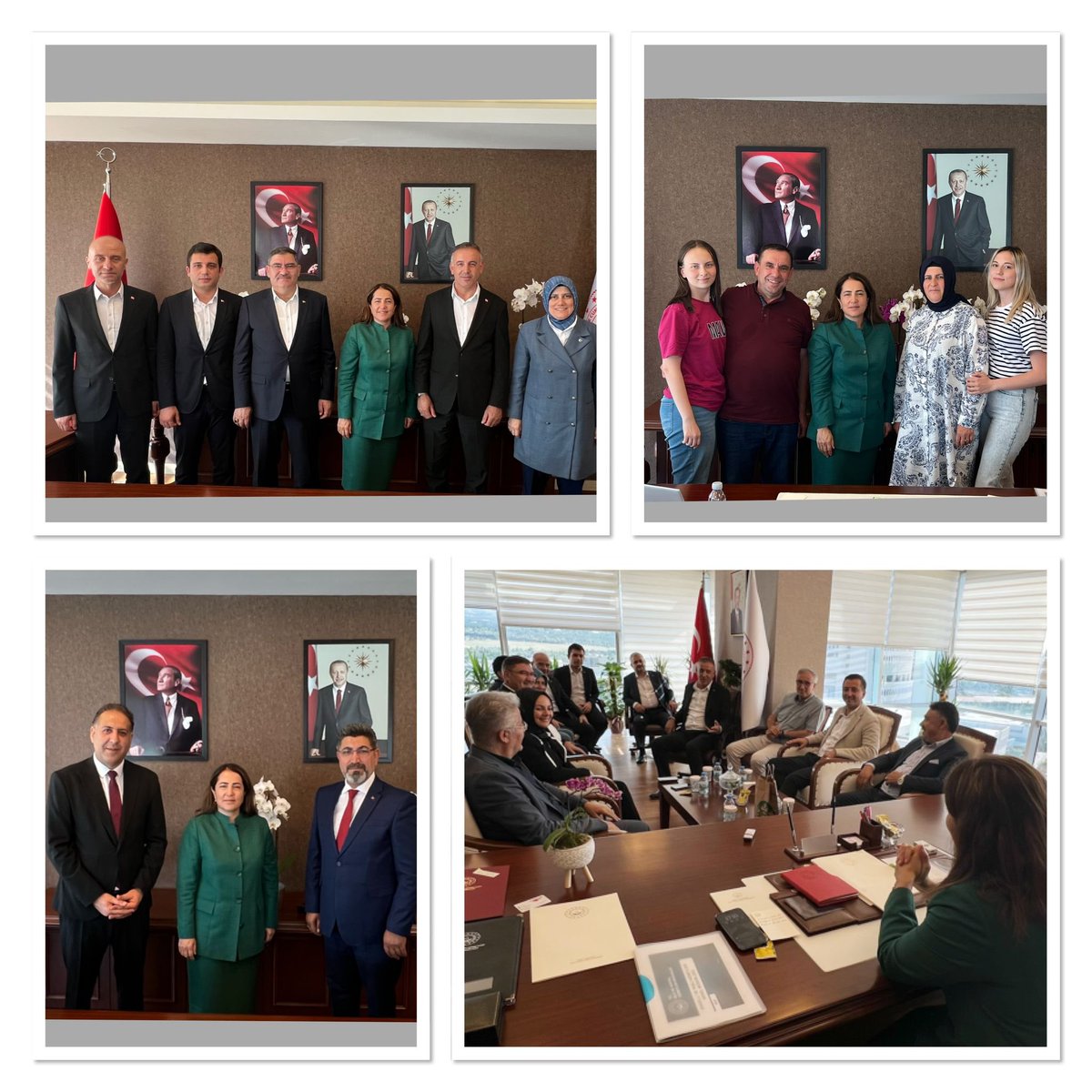 Bizleri hiçbir zaman yalnız bırakmayan, hayırlı olsun dileklerini iletmek için bizi ziyaret eden kıymetli İstanbul Teşkilatımıza teşekkür ediyorum. Birliğimiz daim olsun inşallah.