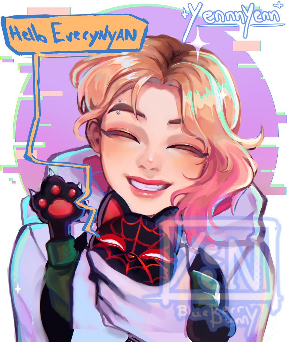 YeennYenn's tweet photo. Why is she so pretty?

Hello everynyan

#SpiderManAcrossTheSpiderVerse #SpiderGwen  #MeowsMorales https://t.co/3sG0gNLX48